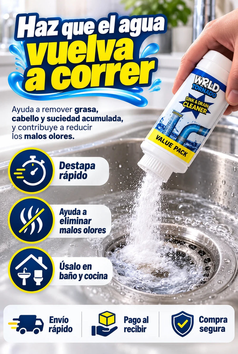 Polvo Destapa Cañerías