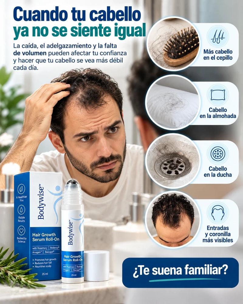 Serum Capilar de Romero para Crecimiento