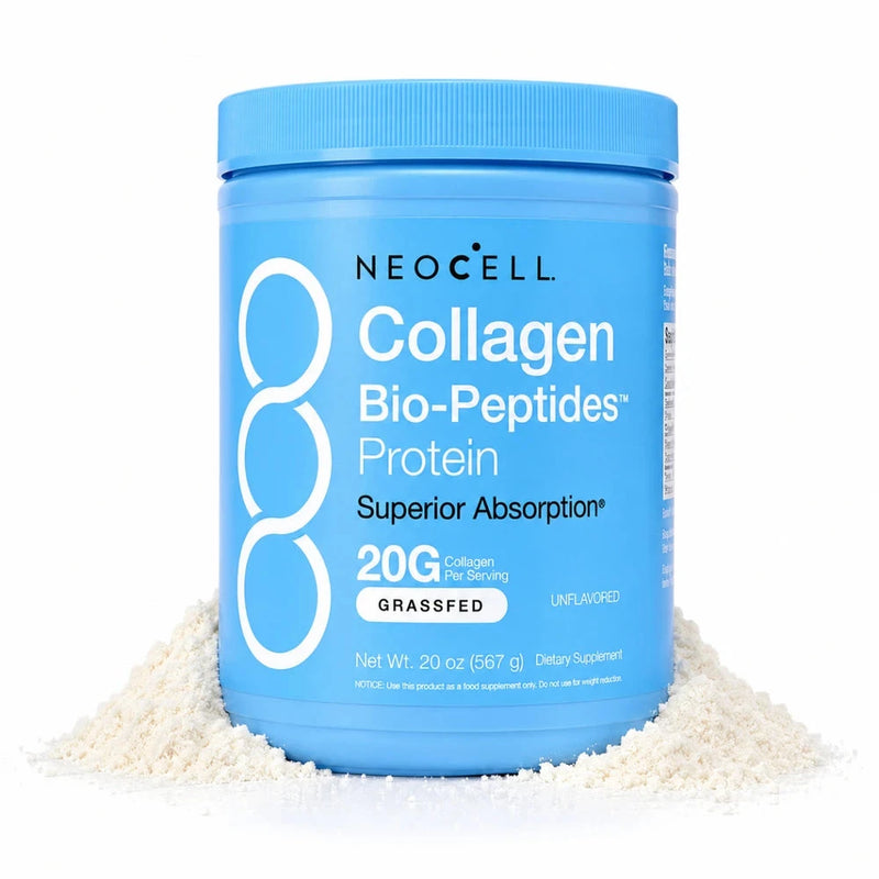 Colágeno Bio-Péptidos (hidrolizado) Grassfed de Absorción Superior 20 gr. + Proteína 18 gr. | Polvo sin sabor