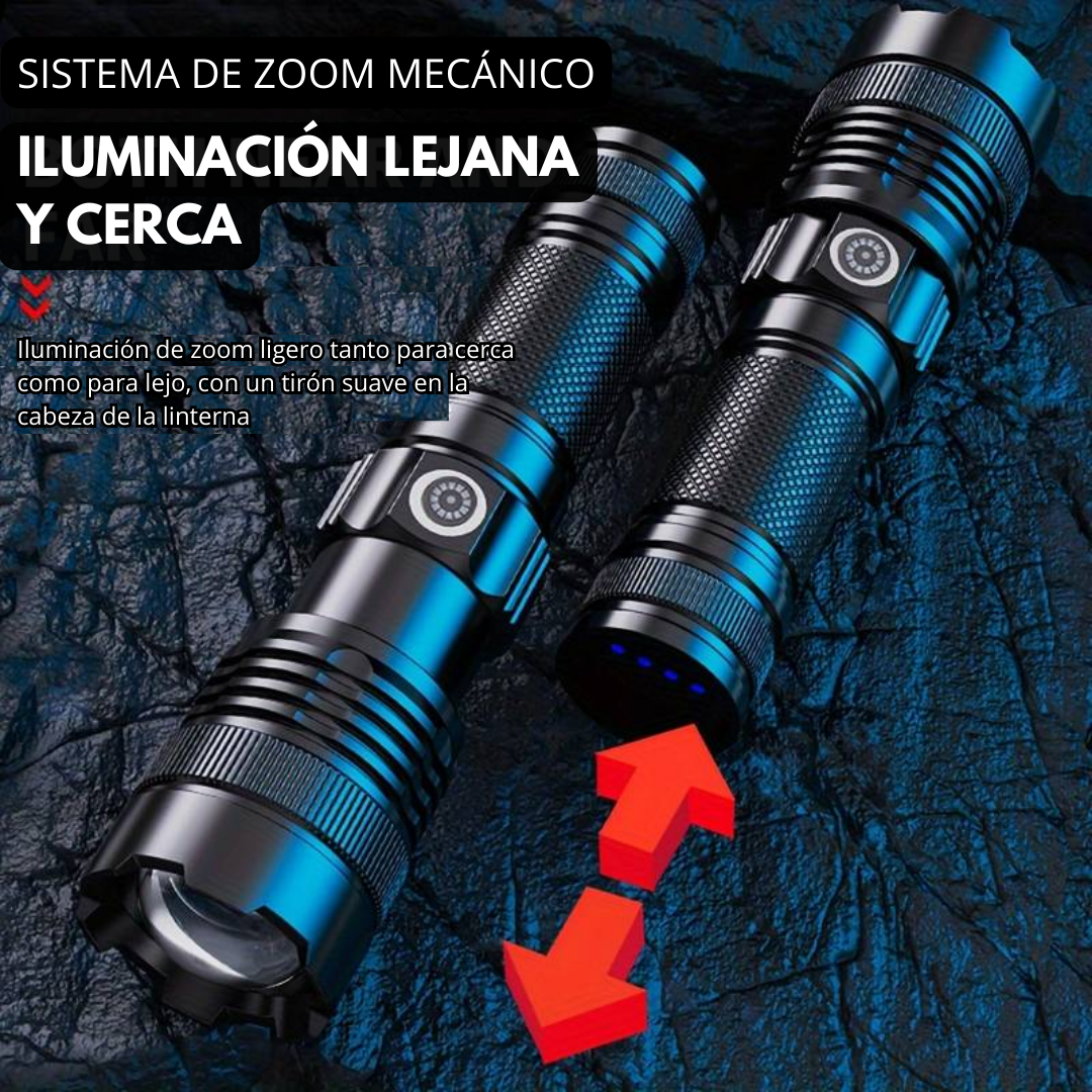 FlareX Pro | Linterna Potente 8500Metros