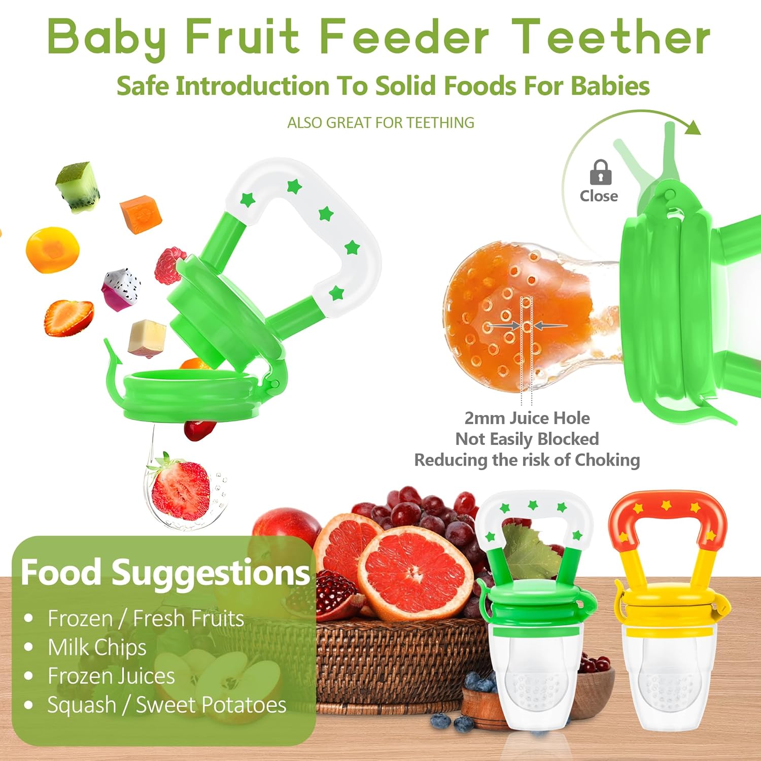 SHARE&CARE Chupon alimentador de alimentos frescos para bebes