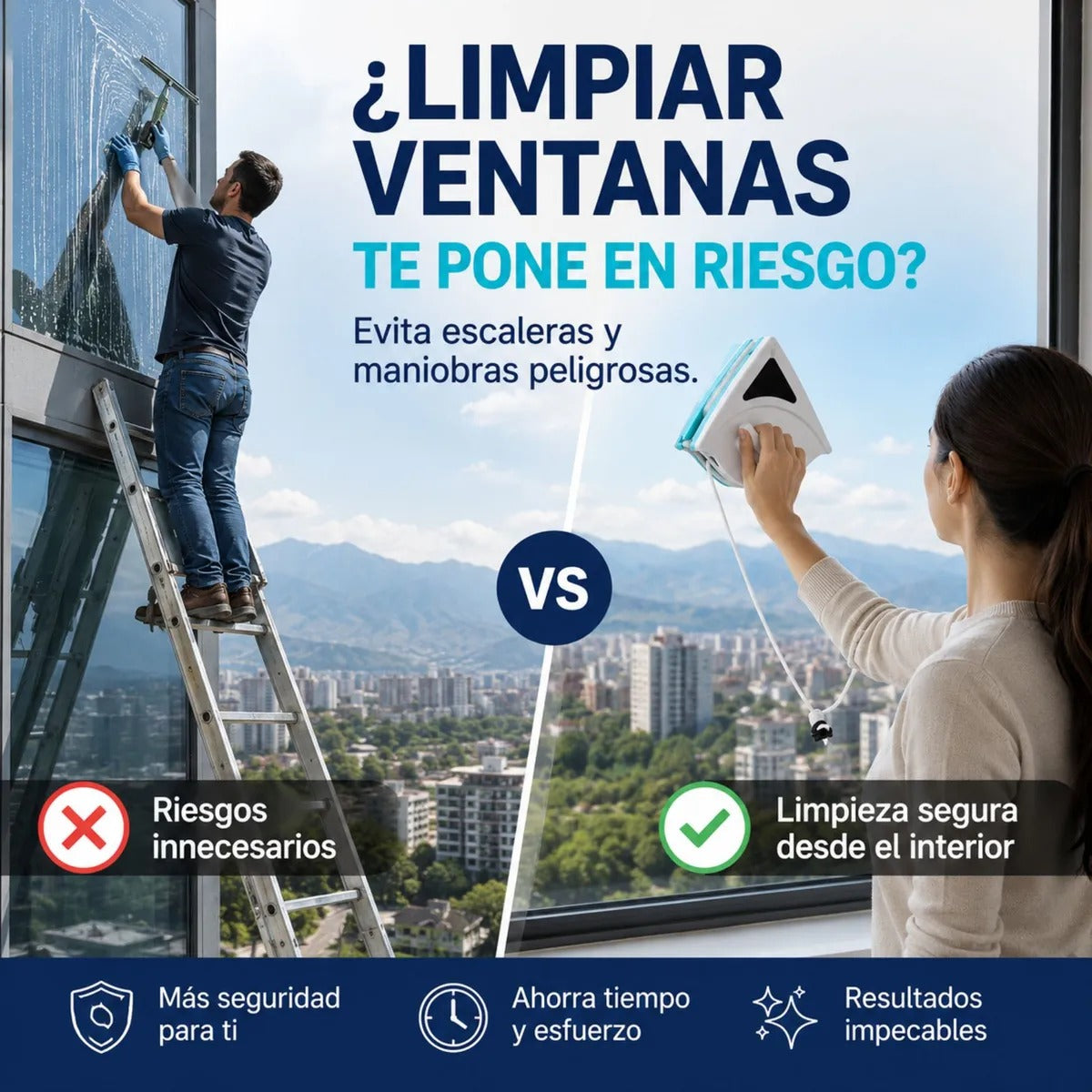 Limpiador Magnético Triangular